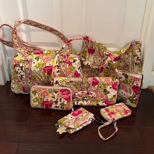 Vera Bradley Make Me Blush bundle